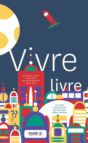 Vivre livre, couverture roman